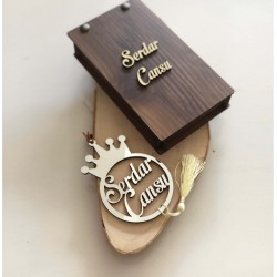 Kişiye Özel Araba Dikiz Aynası  süsü araba aksesuar süsü pleksi Aynalı gümüş desen 3