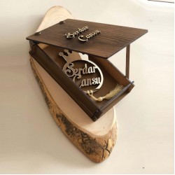 Kişiye Özel Araba Dikiz Aynası  süsü araba aksesuar süsü pleksi Aynalı gümüş desen 3