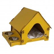 Kedi Evi Sarı & Mamalık Kedi Evi Sarı & Mamalık