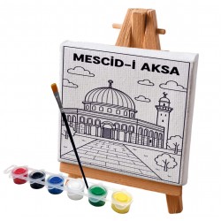 Mescid-i Aksa Tuval Boyama Seti No1