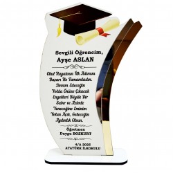 Mezuniyet Plaketi Model-8