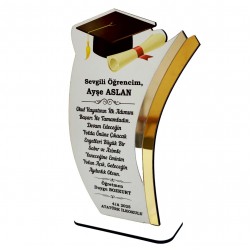 Mezuniyet Plaketi Model-8