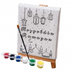 Tuval Boyama Seti  Ramazan Özel Hoş Geldin Ramazan 2