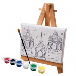 Tuval Boyama Seti  Ramazan Özel Kandil