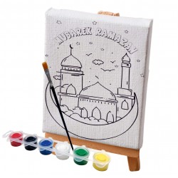 Tuval Boyama Seti  Ramazan Özel Mübarek Ramazan Model 1