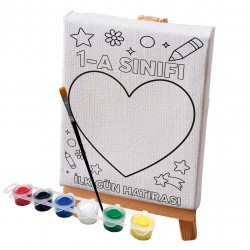 Tuval Boyama Seti  İlkgün Hatırası