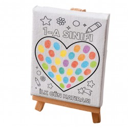 Tuval Boyama Boyasız  İlkgün Hatırası