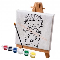 Tuval Boyama Seti 23 Nisan Özel Bayrak Figür 2