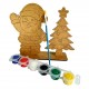 Çam Noel Yılbaşı Ahşap Boyama Seti 1 Çam Noel Yılbaşı Ahşap Boyama Seti 1