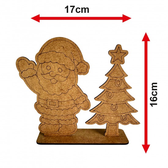 Çam Noel Yılbaşı Ahşap Boyama Çam Noel Yılbaşı Ahşap Boyama