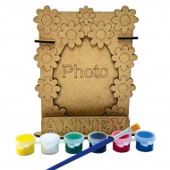 Ahşap Boyama Seti Anneler Günü Çerçeve Model1