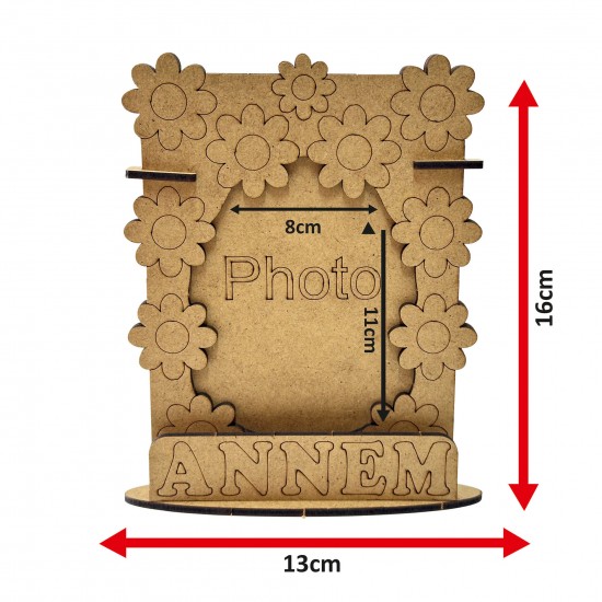 Ahşap Boyama Seti Anneler Günü Çerçeve Model1 Ahşap Boyama Seti Anneler Günü Çerçeve Model1